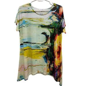 Adore Multicolor Abstract Blouse